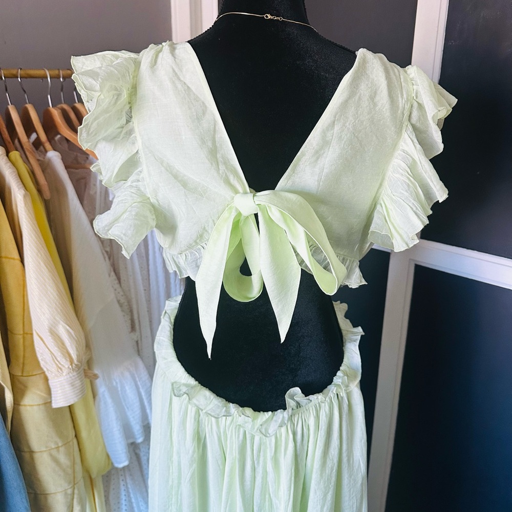 H&M Maxi Ruffle Dress - Picture 4 of 6